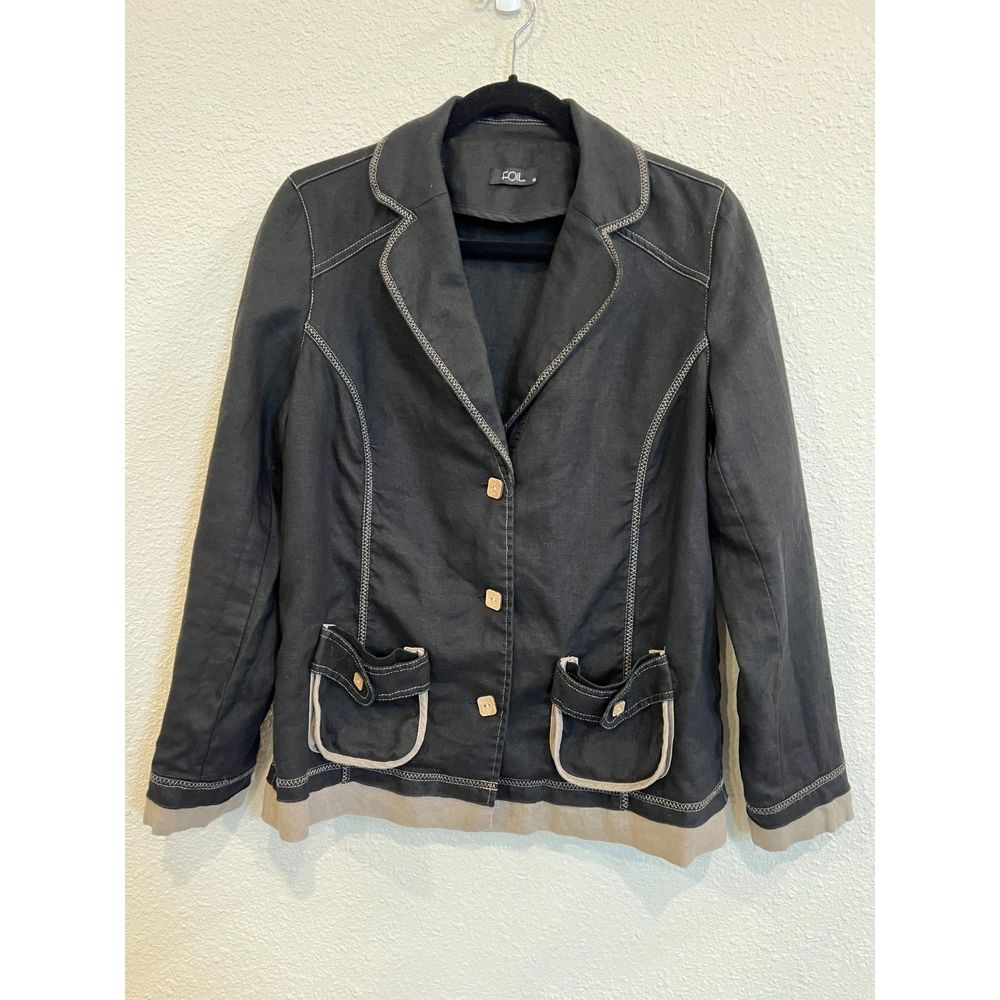 Women's Black Blazer by Foil